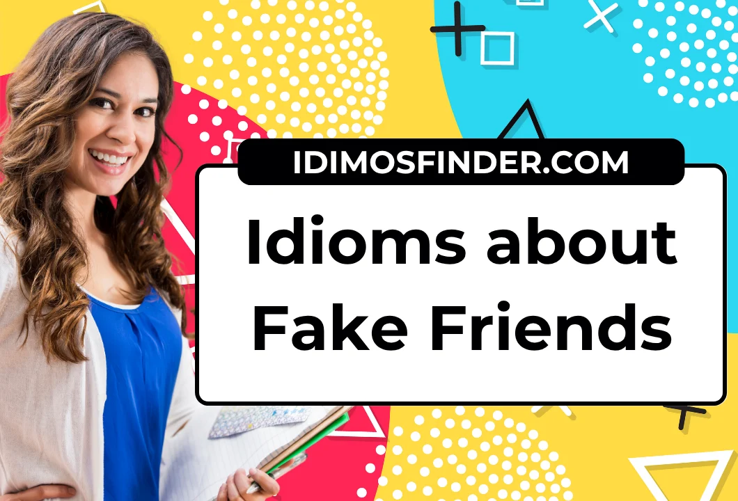 25 Idioms about Fake Friends